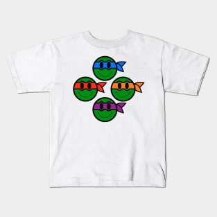 Smiling Ninja Turtles Kids T-Shirt